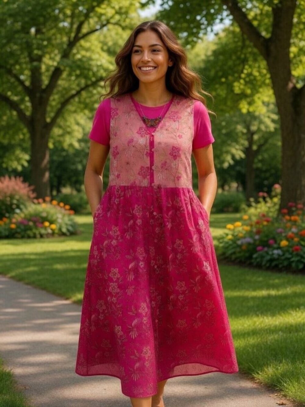 Gudrun Sjoden - Summer Dress XL Organic Cotton NWT